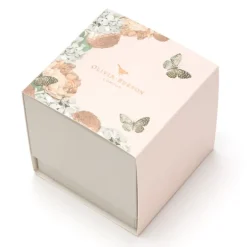 montre femme olivia burton Classics flirte cuir rose poudré