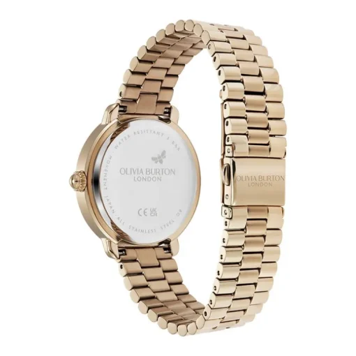Montre Femme OLIVIA BURTON Signature Acier Doré Rose 24000207