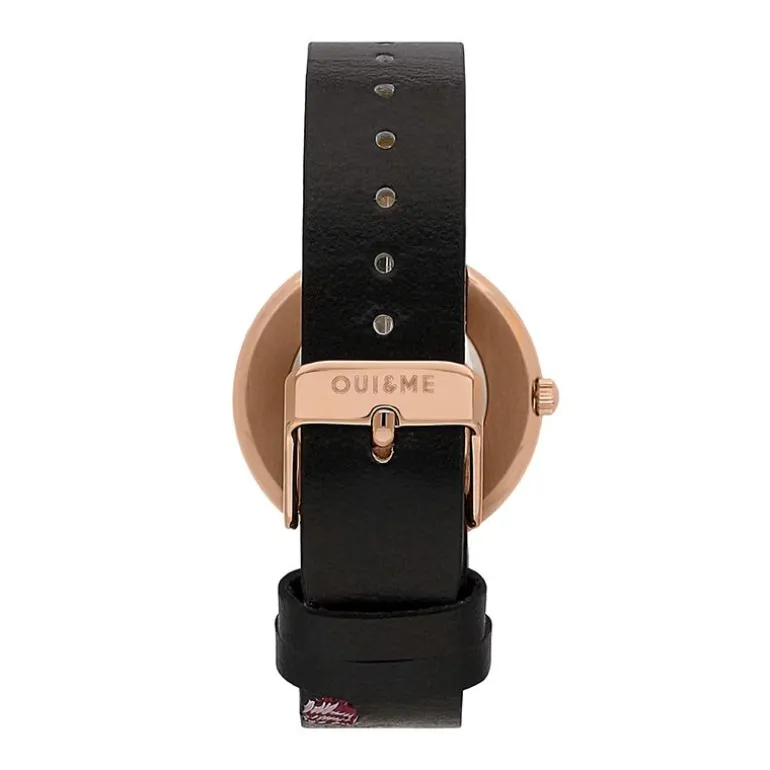 Montre Femme OUI&ME Cuir Noir ME010326