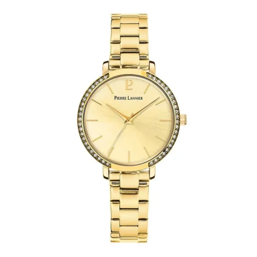 Montre Femme PIERRE LANNIER CHOUQUETTE Acier Doré