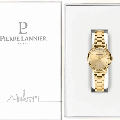 Montre Femme PIERRE LANNIER MULTIPLES Acier Doré