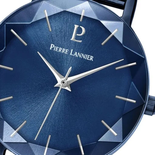 montre femme pierre lannier MULTIPLES acier bleu