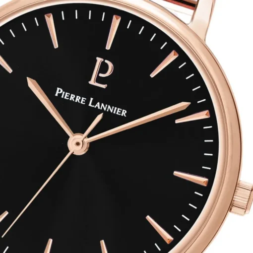 montre femme pierre lannier SYMPHONY acier doré rose