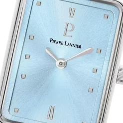 Montre Femme PIERRE LANNIER ARIANE Cadran Bleu Bracelet Cuir Bleu 049D666