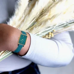 Montre Femme PIERRE LANNIER ARIANE Cuir Vert