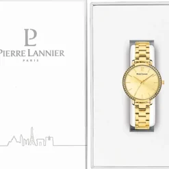 Montre Femme PIERRE LANNIER CHOUQUETTE Acier Doré
