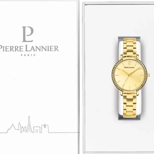 Montre Femme PIERRE LANNIER CHOUQUETTE Acier Doré