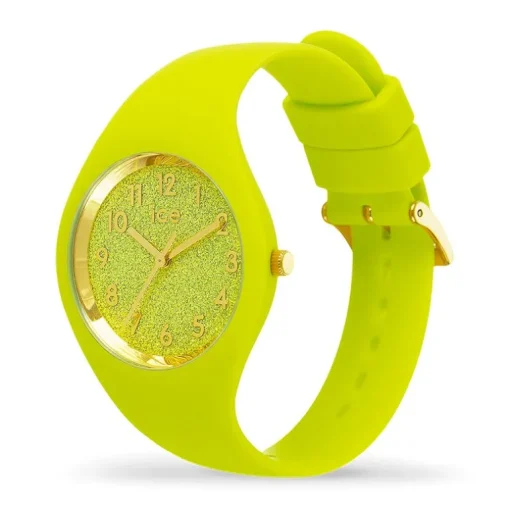 Montre Femme S ICE WATCH GLITTER Silicone Lime