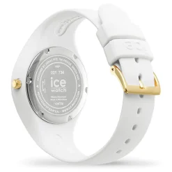 Montre Femme S ICE WATCH FLOWER DIGITAL PURPLE Silicone Blanc