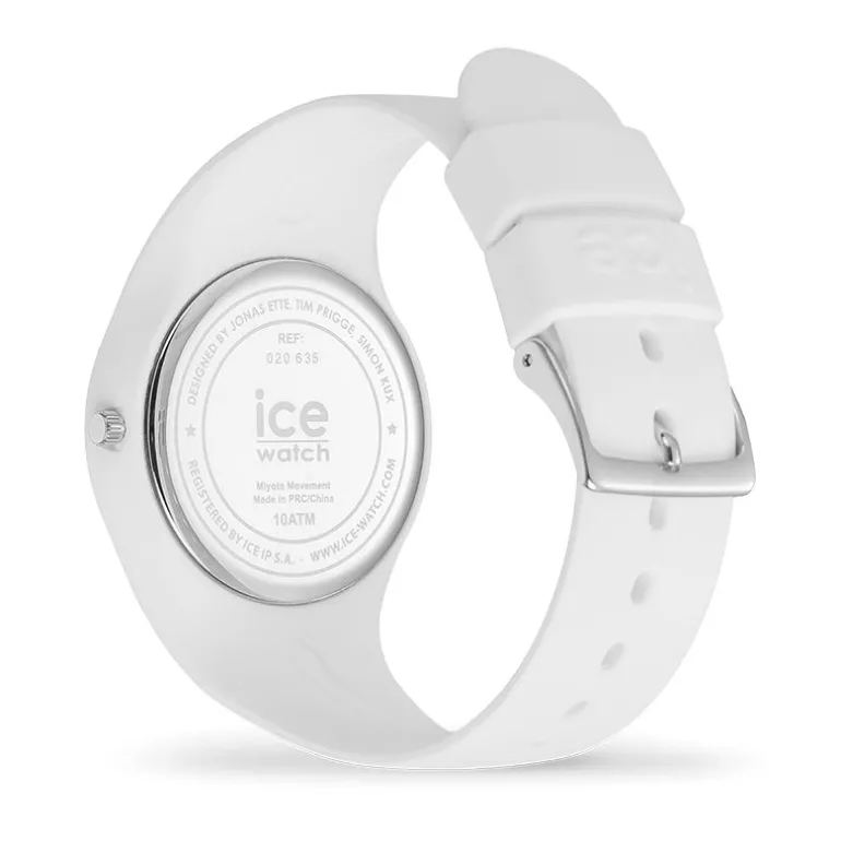 Montre Femme S ICE WATCH SUNSET Silicone Blanc