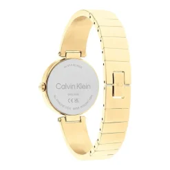 montre femme Sculptural Calvin Klein acier doré 25200309