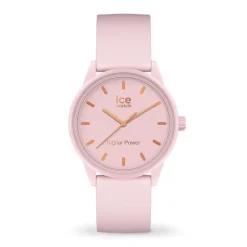 Montre Femme Solaire S ICE WATCH SOLAR POWER Silicone Rose