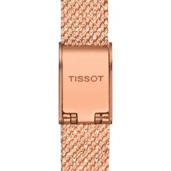 Montre Femme TISSOT LOVELY SQUARE Acier Inoxydable 316L Doré Rose T0581093345600