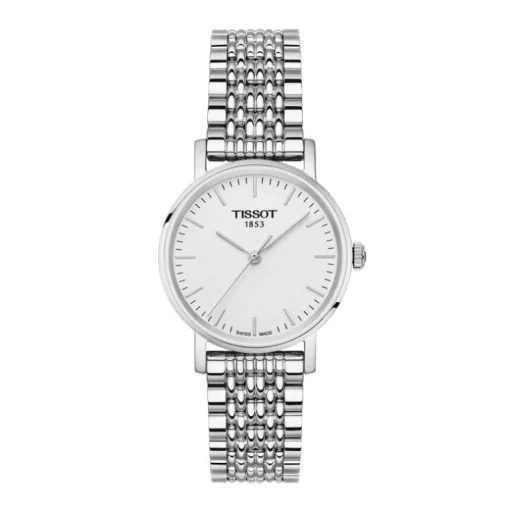 montre femme TISSOT T-Classic EVERYTIME SMALL acier argenté