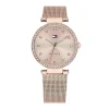 Montre Femme TOMMY HILFIGER LYNN Acier Doré Rose