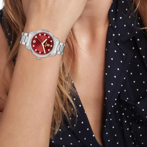 Montre Femme TOMMY HILFIGER TH85 CRYSTALS Classic Timer Acier Argenté 1782794