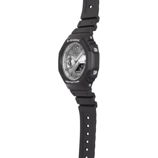 Montre homme Andigitale Casio G-Shock Silicone Noir GA-2100SB-1AER