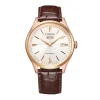 Montre Homme Automatique CITIZEN CRYSTAL SEVEN MECHANICAL Cuir Brun