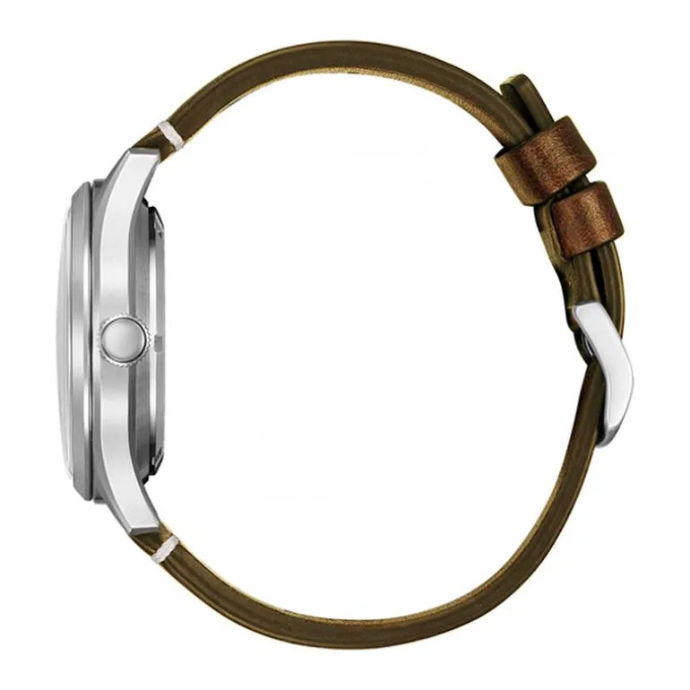 Montre Homme Automatique CITIZEN CRYSTAL SEVEN MECHANICAL Cuir Brun