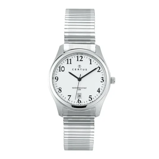 Montre homme CERTUS Acier Argenté