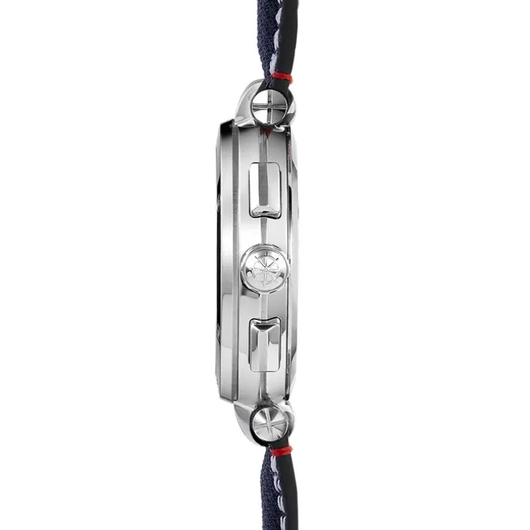 Montre Homme Chronographe HERBELIN Newport Tissu Bleu 37658AP15BL