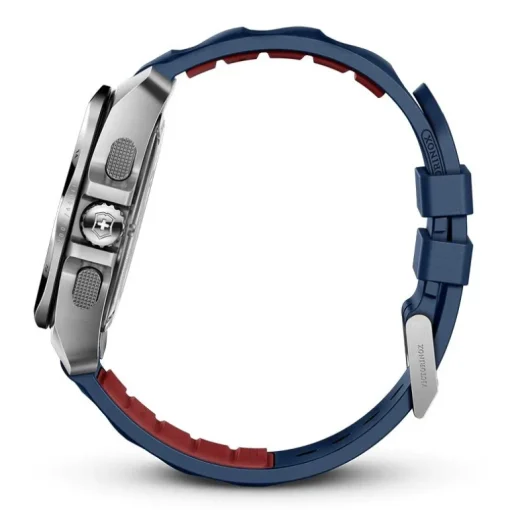 Montre Homme Chronographe Antimagnétique Victorinox I.N.O.X Silicone Bleu 241984