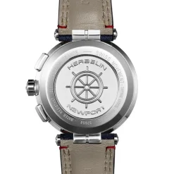 Montre Homme Chronographe HERBELIN Newport Tissu Bleu 37658AP15BL
