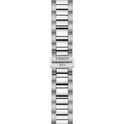 Montre homme chronographe Tissot PR 100 40 mm acier argenté cadran bleu T1504171104100