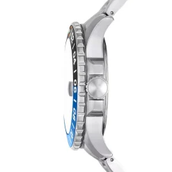 Montre Homme FOSSIL Blue GMT en acier inoxydable FS5991