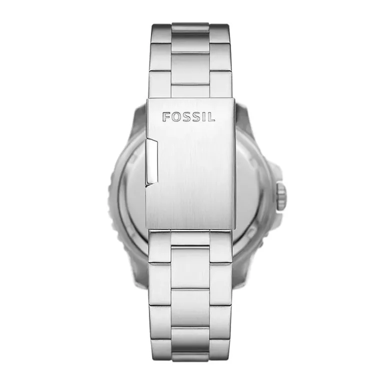 Montre Homme FOSSIL Blue GMT en acier inoxydable FS5991