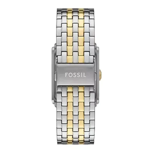 Montre Homme FOSSIL CARRAWAY BLEU Acier Bicolore