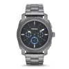 Montre Homme Fossil Machine chronographe Acier anthracite