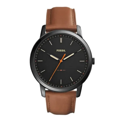 Montre homme FOSSIL MINIMALIST Cuir Marron