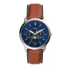 Montre Homme FOSSIL NEUTRA MULTIFONCTION PHASE LUNAIRE Cuir Écoresponsable