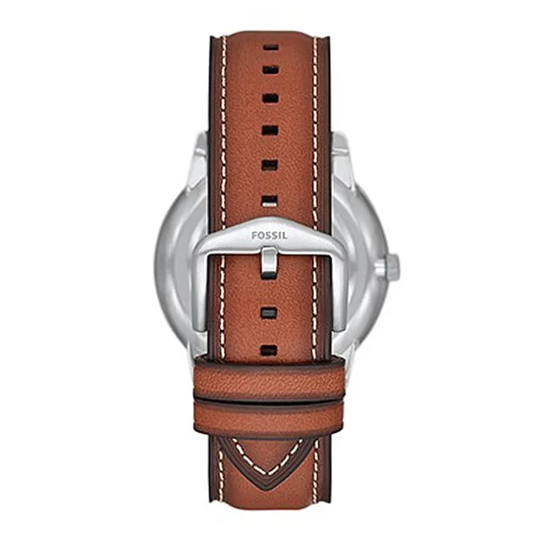 Montre Homme FOSSIL NEUTRA MULTIFONCTION PHASE LUNAIRE Cuir Écoresponsable