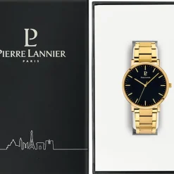 Montre Homme PIERRE LANNIER ESSENTIAL Acier Doré