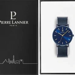 Montre Homme PIERRE LANNIER ESSENTIAL Acier Bleu
