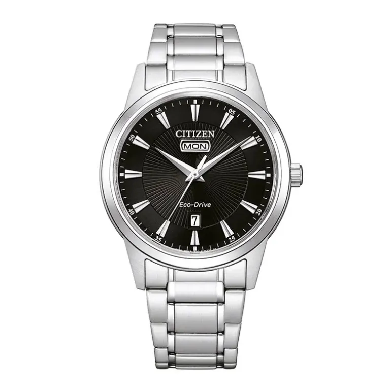 Montre Homme Quartz Solaire CITIZEN CLASSIC ELEGANT Acier Argenté