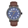 montre homme TIMBERLAND Topsmead cuir brun