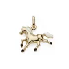 Pendentif EDORA COLLECTION ESSENTIAL CHEVAL Or Jaune 375/1000
