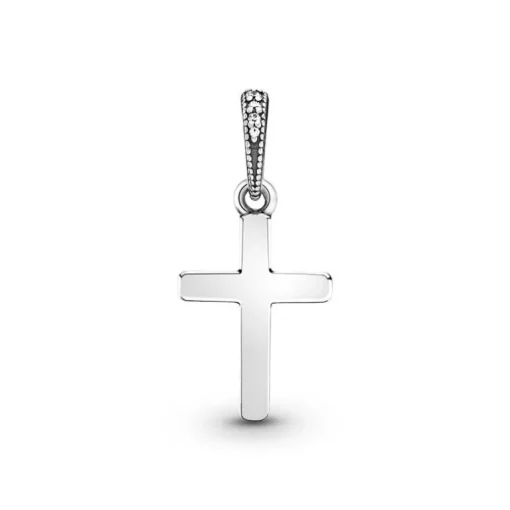 Pendentif Femme Pandora ARGENT 925/1000 Croix Scintillante 397571CZ