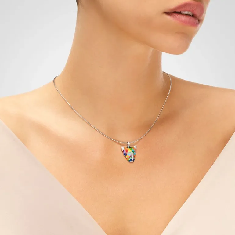 Pendentif Femme UNA STORIA FAUVE Argent 925/1000