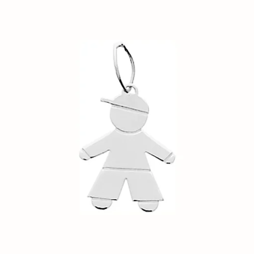 Pendentif Mixte EDORA ARGENT 925/1000 Petit Garçon EDO336235
