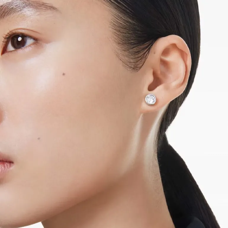 Puces Femme SWAROVSKI IMBER Métal Rhodié et Cristaux 5696073