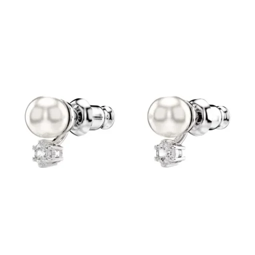 Puces Femme SWAROVSKI MATRIX Métal Rhodié et Oxydes 5694225