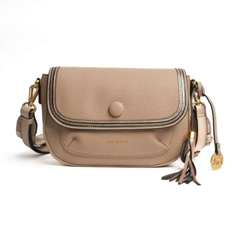 Sac Femme Porté Main et Badouillère Mac Alyster Radieuse Praline MS-557-03