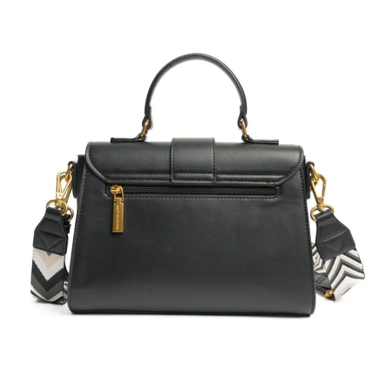 Sac Femme Porté Main et Badouillère Mac Alyster Désinvolte Noir MS-552-01